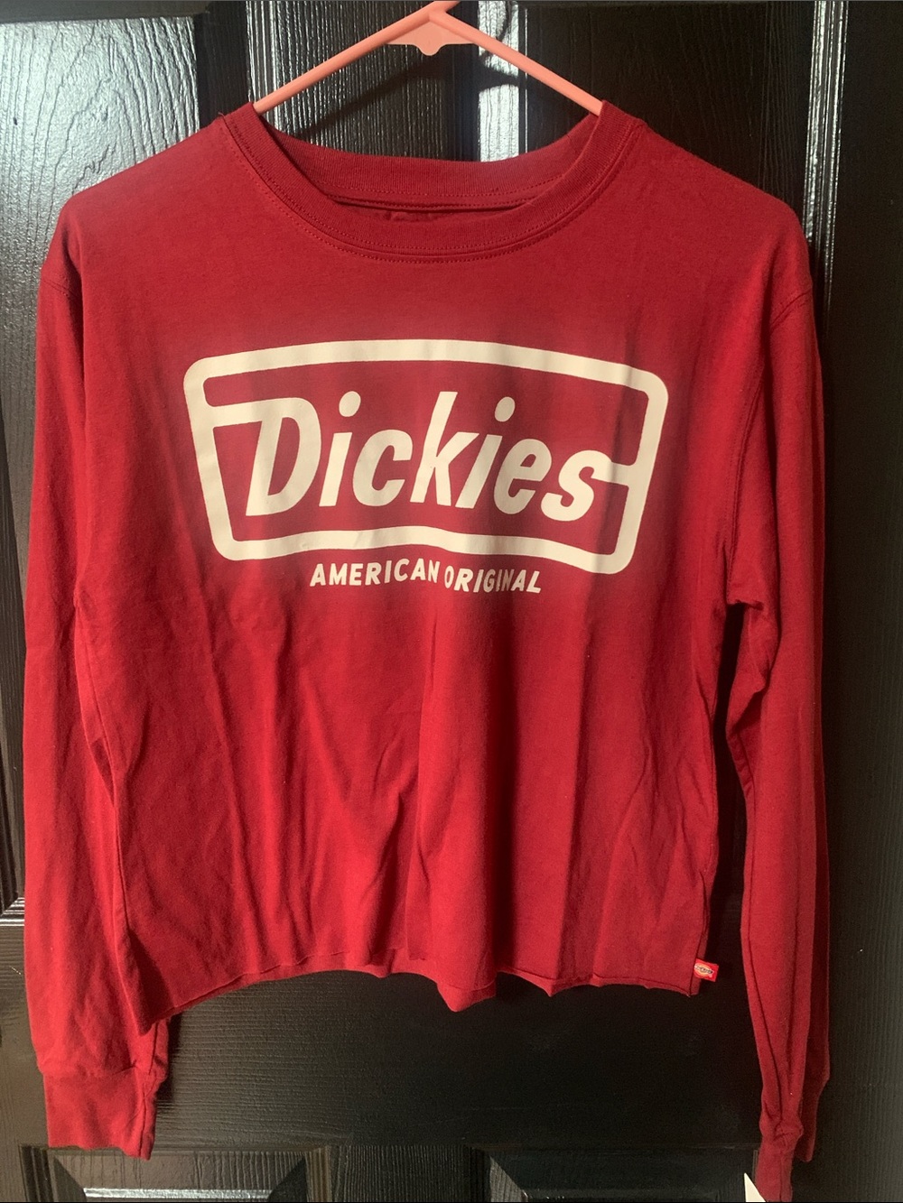 Dickies Red Long-Sleeve